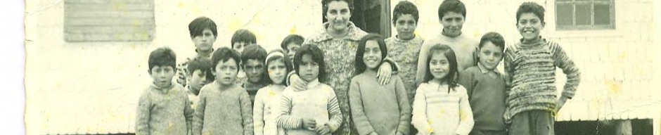 Alumnos de la Escuela N° 101 de Quellón viejo