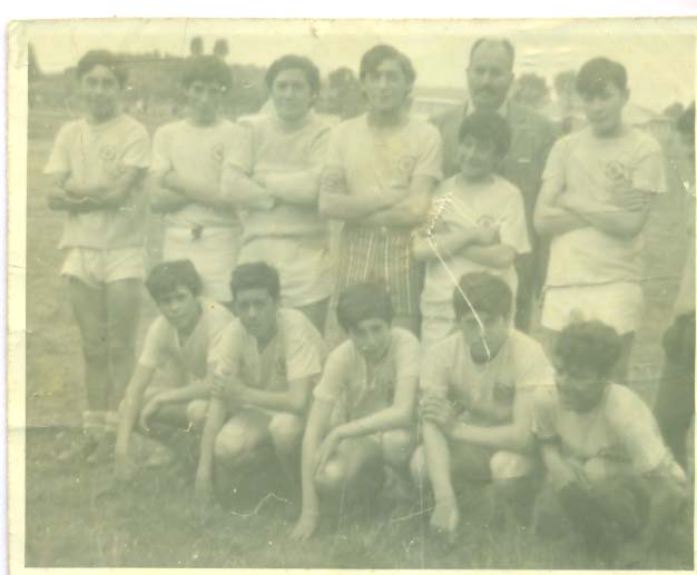 Equipo de fútbol de la Escuela N°11 de Quellón