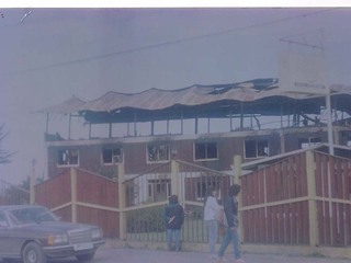 Incendio hotel Llanquil