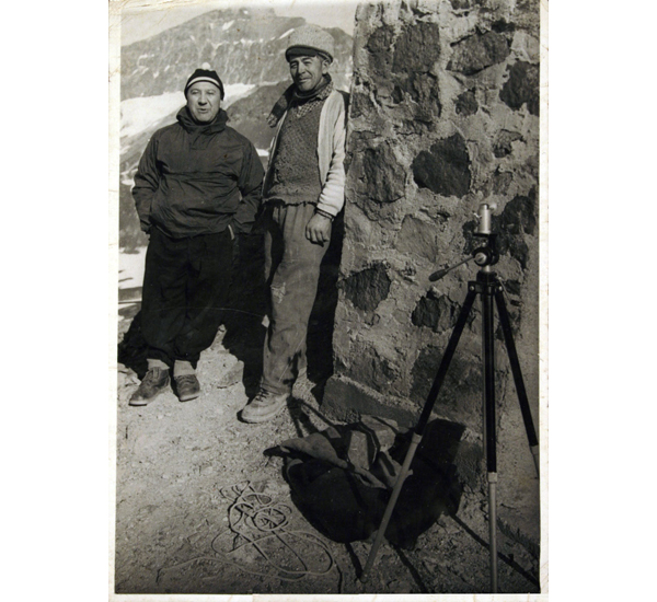 Arrieros en cerro Calán Arrieros en cerro Calán