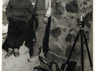 Arrieros en cerro Calán