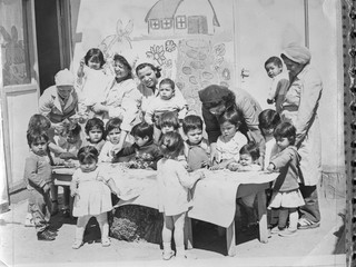 Actividad en la sala cuna "Rocío"