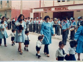 Desfile de la sala de cuna "Rocío"