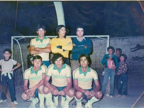 Equipo de baby fútbol del fundo "El Mirador"