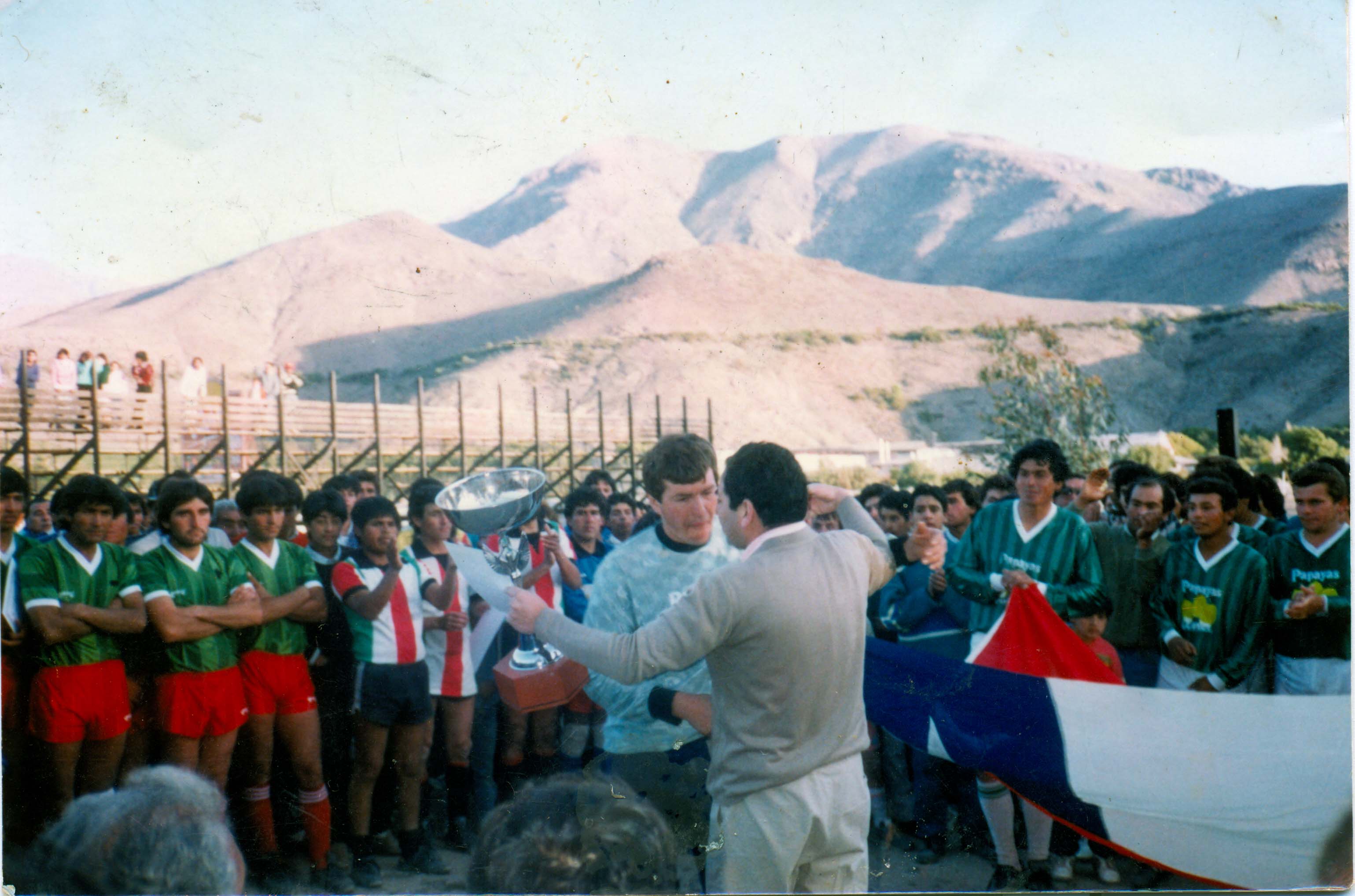 Premiación del club deportivo Unión Esperanza