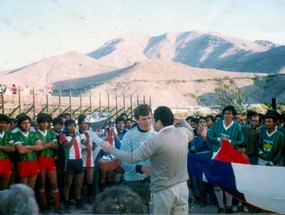 Premiación del club deportivo Unión Esperanza