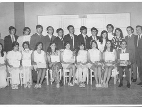 Graduación en el Liceo Nocturno de Vicuña