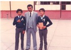 Profesor y alumnos de la Escuela N° 41 Profesor y alumnos de la Escuela N° 41
