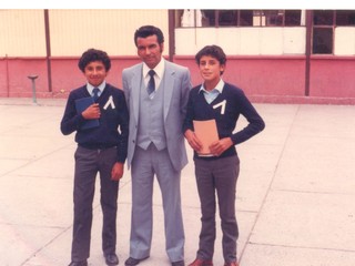 Profesor y alumnos de la Escuela N° 41 Profesor y alumnos de la Escuela N° 41