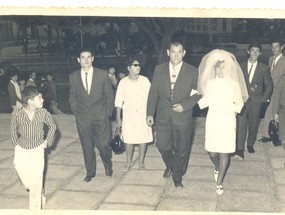 Matrimonio de Carmen Berrios Matamoros y Luis Nibaldo Tapia Rojas