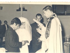 Matrimonio de Carmen Berrios Matamoros y Luis Nibaldo Tapia Rojas