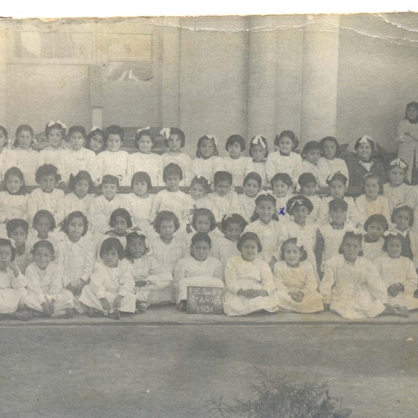 Alumnos de la Escuela N°4 de Coquimbo