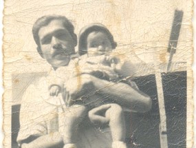 Luis Pruno Vergara y su hija Norma Vergara