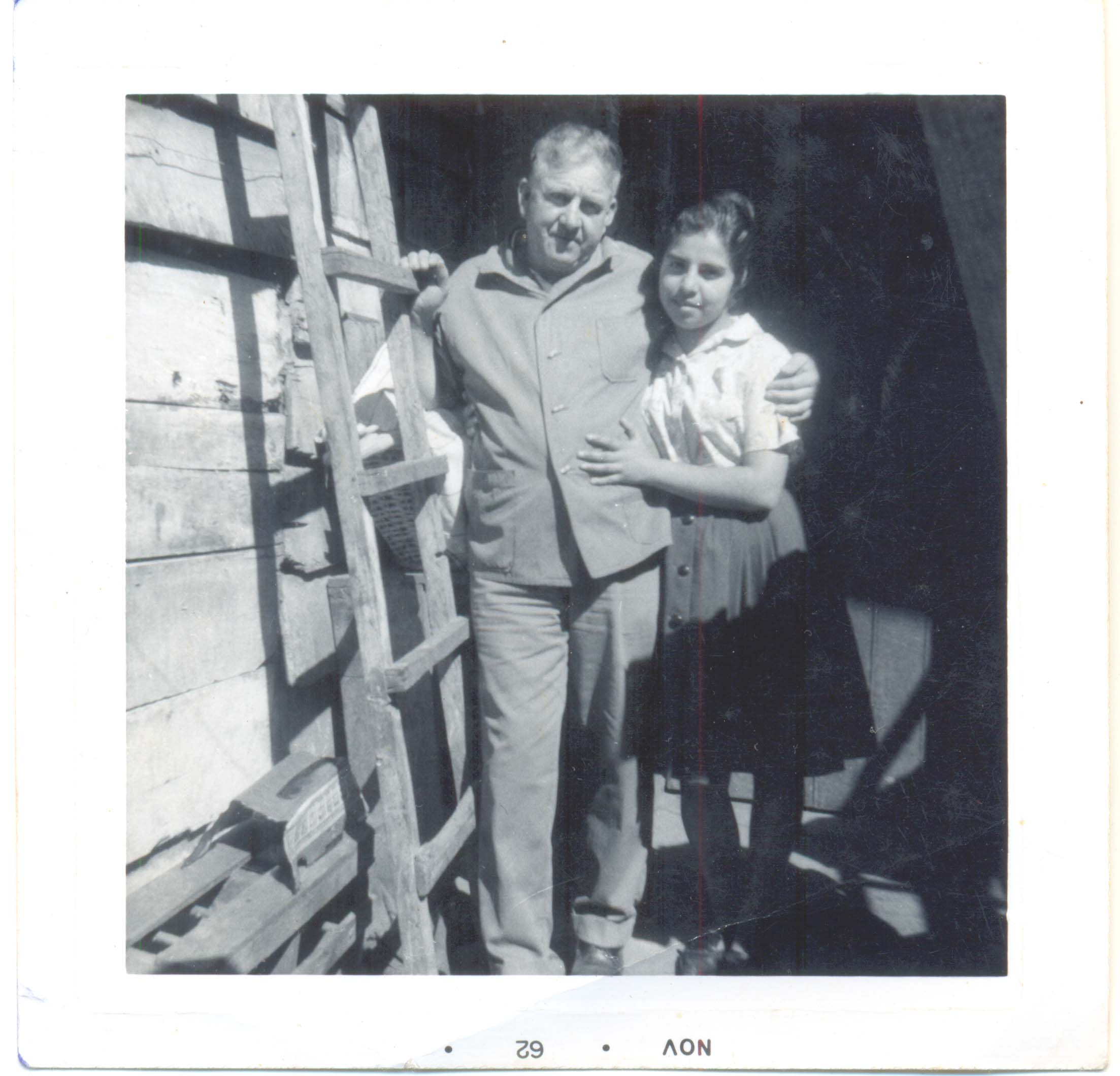 Cristina Rojas Torres y su padre Cristina Rojas Torres y su padre