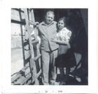 Cristina Rojas Torres y su padre