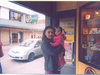 Patricia Barroza y su hija