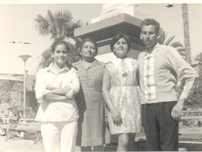 Paseo en la plaza de armas de Coquimbo