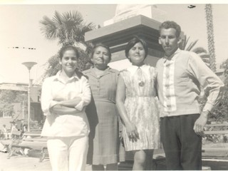 Paseo en la plaza de armas de Coquimbo