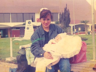 Roxana Yáñez Véliz y su hija Roxana Yáñez Véliz y su hija