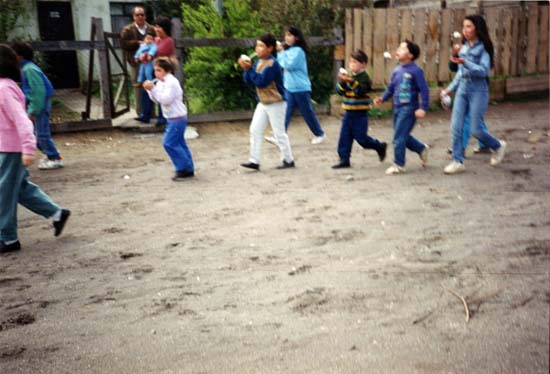 Juego tradicional de fiestas patrias