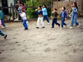 Juego tradicional de fiestas patrias