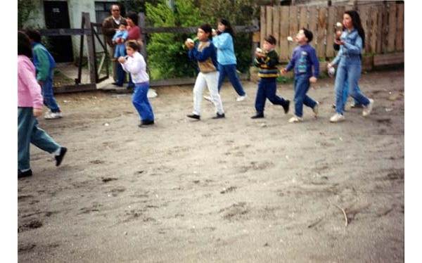 Juego tradicional de fiestas patrias