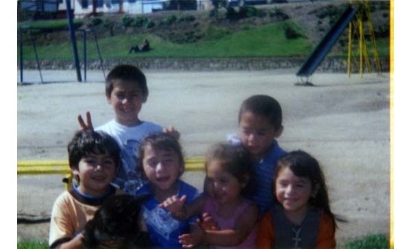 Javiera Pozo junto a sus amigos Javiera Pozo junto a sus amigos