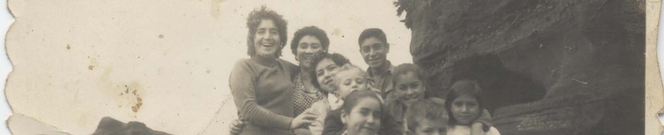 Familia Rain en los morros de Pinquén