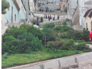 El zig zag de la calle Lastra de Coquimbo