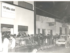 Fila para jugar Polla Gol