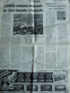 Reportaje del diario "La Región" Reportaje del diario "La Región"