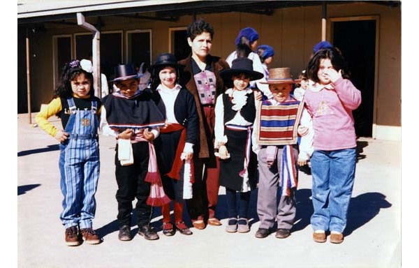 Celebración escolar de fiestas patrias