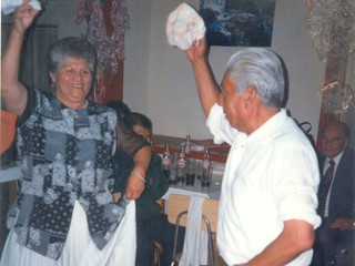 Bailando en el Club de tango