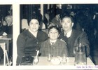 Miguel Peralta y sus padres Miguel Peralta y sus padres