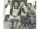 Miguel Peralta y sus padres Miguel Peralta y sus padres