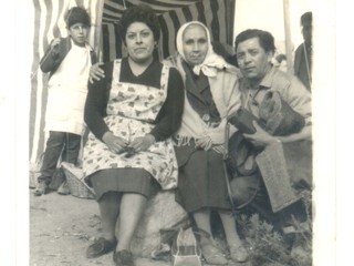 Miguel Peralta y sus padres Miguel Peralta y sus padres