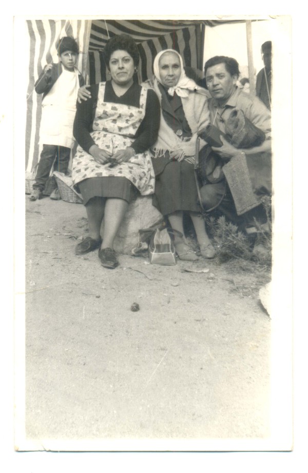 Miguel Peralta y sus padres Miguel Peralta y sus padres