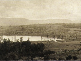 Vista del lago Panguipulli