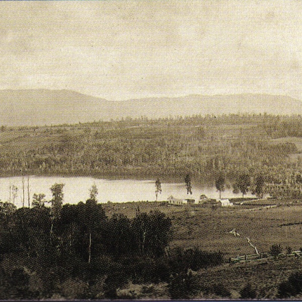 Vista del lago Panguipulli