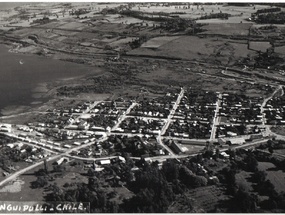 Vista aérea de Panguipulli