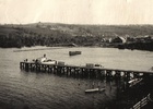 Vista a muelles de Panguipulli Vista a muelles de Panguipulli