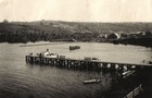 Vista a muelles de Panguipulli