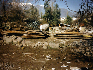 Desborde del río Mapocho