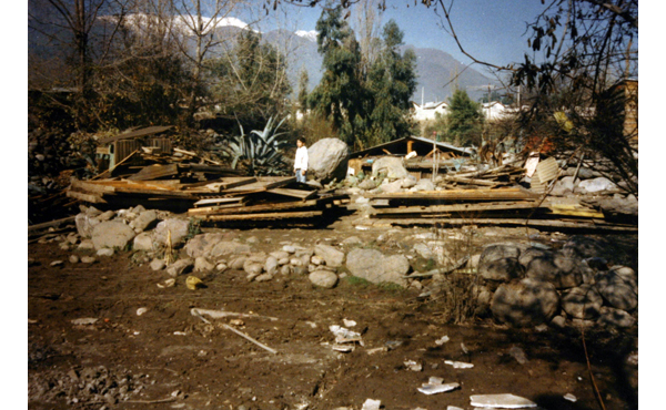 Desborde del río Mapocho