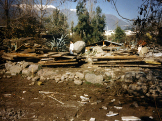 Desborde del río Mapocho Desborde del río Mapocho