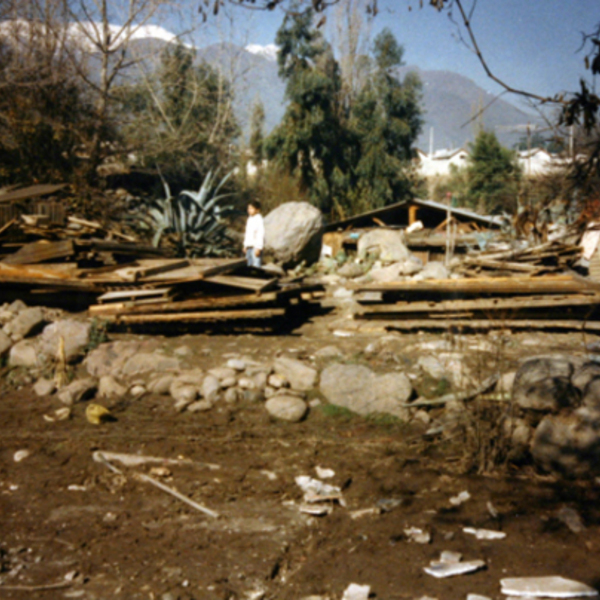 Desborde del río Mapocho