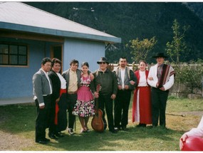 Inauguración del colegio Chorrinco