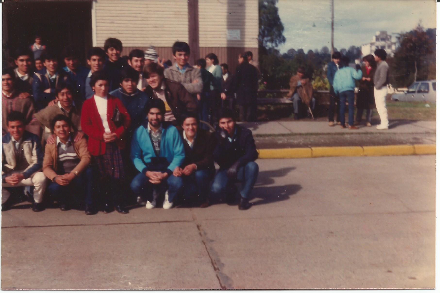 Estudiantes del Instituto de Educación Rural de Los Lagos