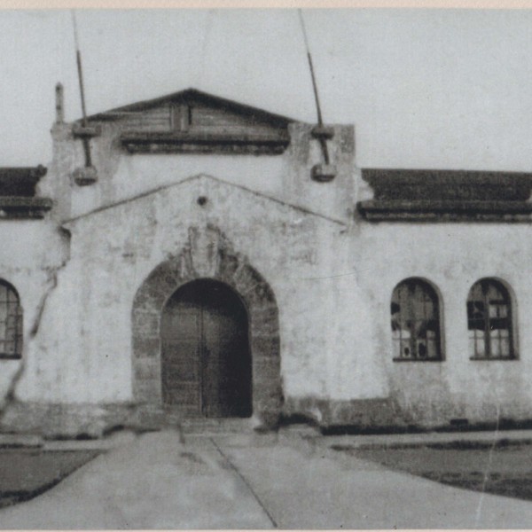 Frontis del edificio de la Municipalidad de Los Lagos