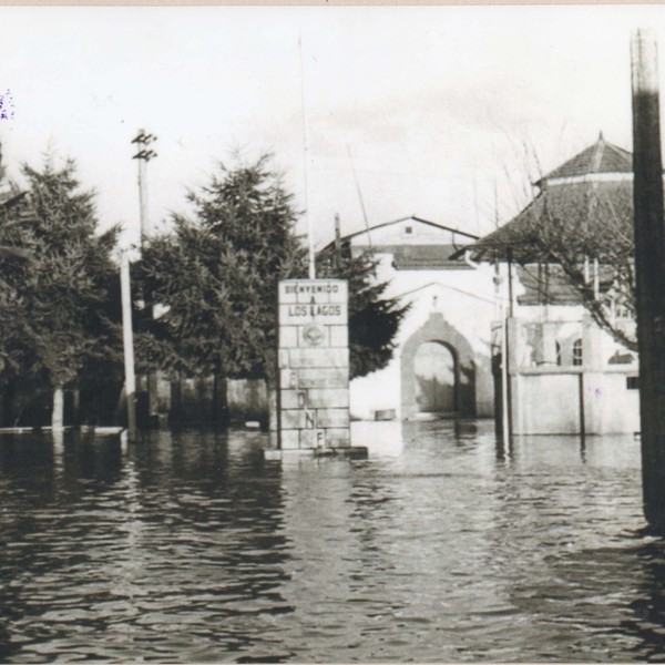 Municipalidad de Los Lagos durante el "Riñihuazo"